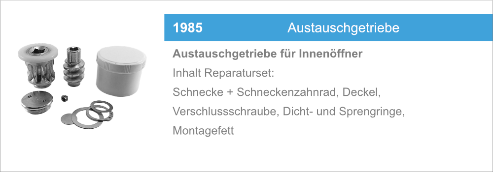 1985 Austauschgetriebe